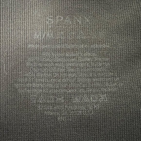 Spanx Look At Me Now Seamless Side Zip Leggings Olive Green size Medium - Picture 10 of 12